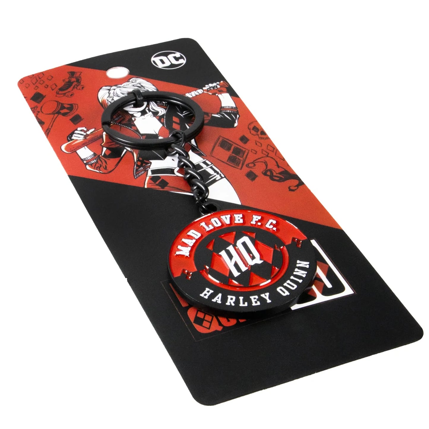 Geek Industry Llavero - Harley Quinn Logo 01 - Dc