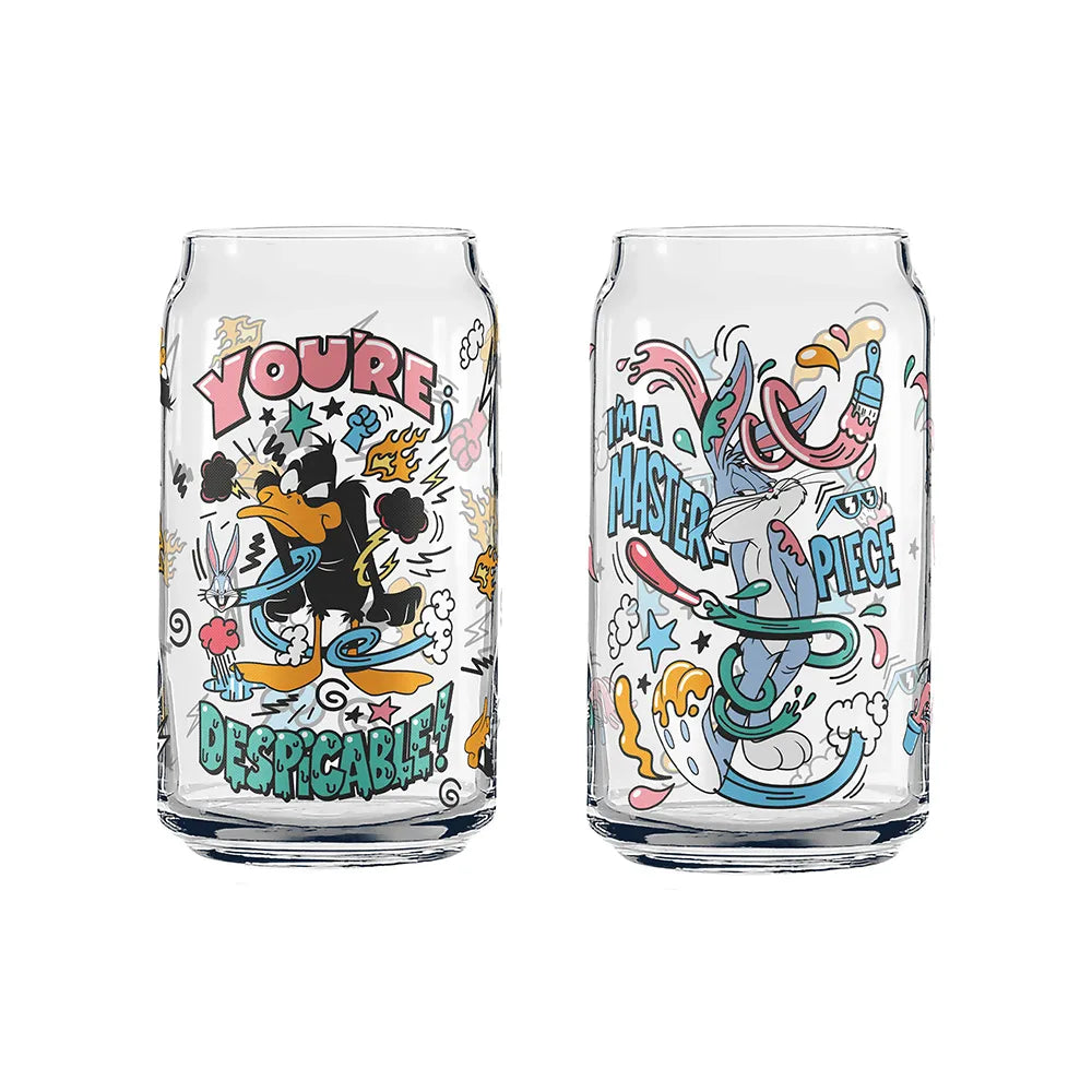 Vasos De Cristal - Looney Toones Classic - 4 Pack - Looney Toones