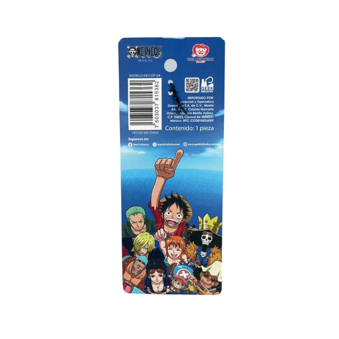 Geek Industry Llavero - Frankyhombre De Hierro - One Piece