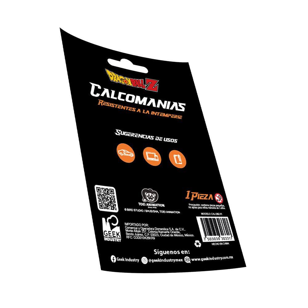 Geek Industry - Stickers Decorativos Dragon Ball Z - DBZ