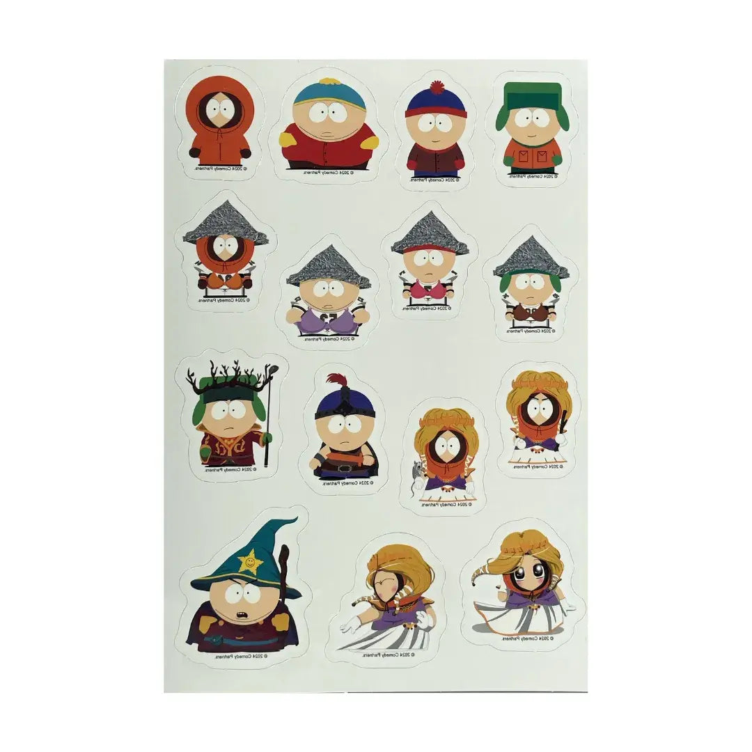 Calcomanías de tatuajes temporales Hidrotransferible de South Park II