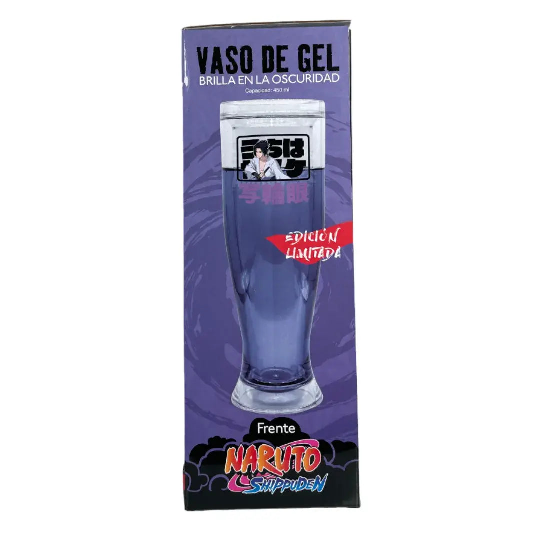 Vaso Mágico con liquido congelable Sasuke Brilla en la Oscuridad - Anime Narut Aldea de la Hoja
