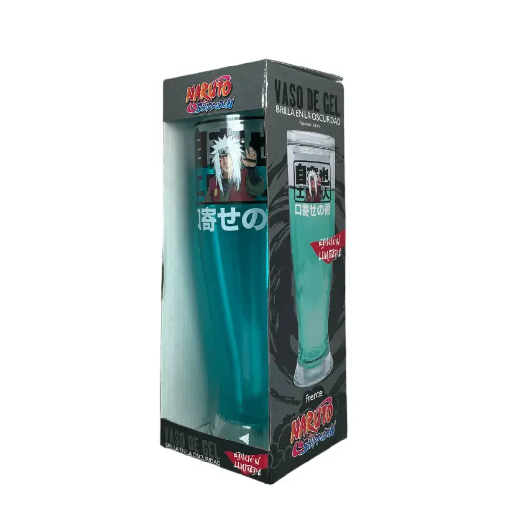Vaso Mágico con liquido congelable Jiraiya Brilla en la Oscuridad - Anime Naruto Aldea de la Hoja