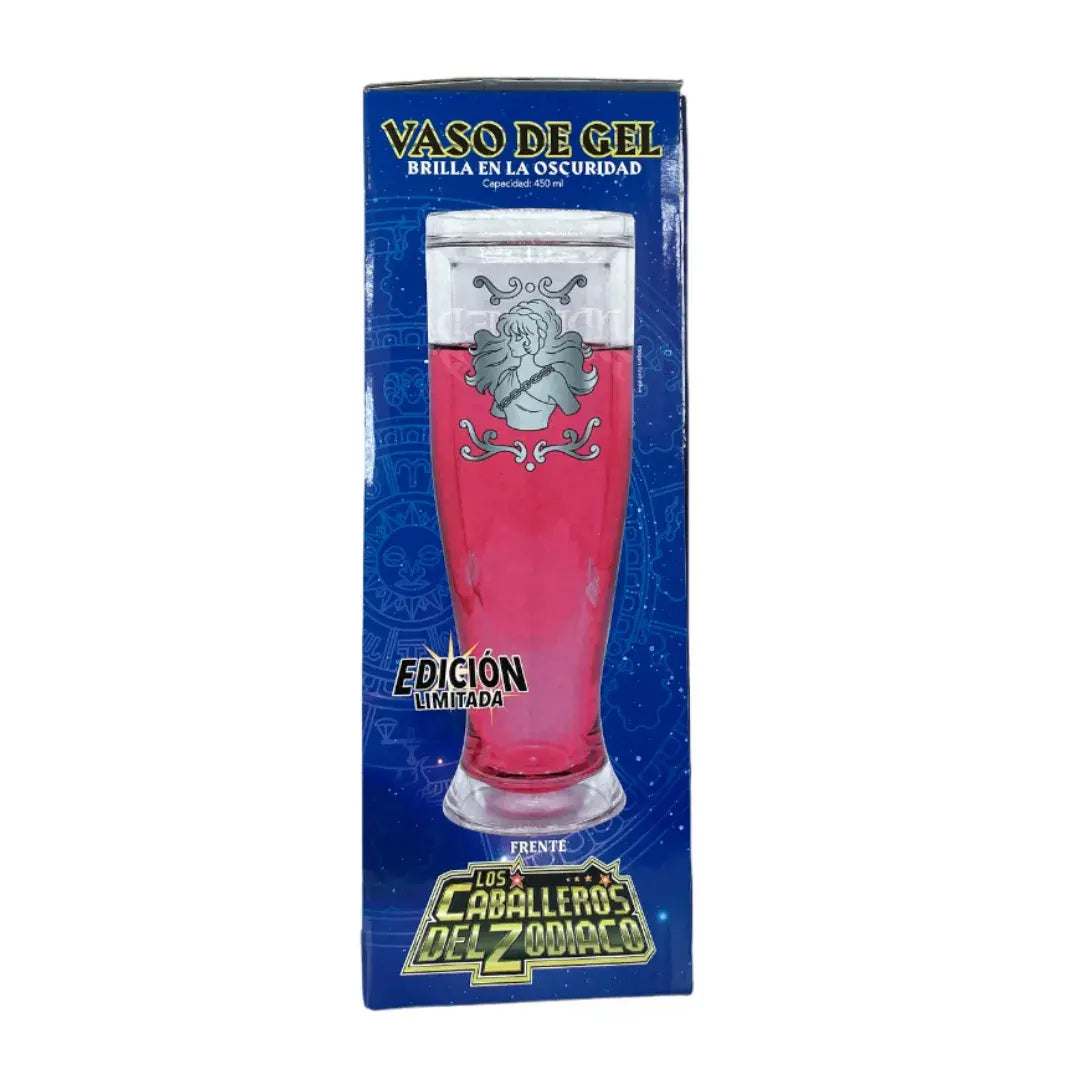 Vaso Mágico con liquido congelable Shun de Andromeda Brilla en la Oscuridad - Anime Los Caballeros del Zodiaco