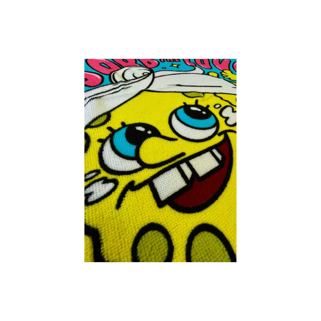 Toalla de Baño Grande Absorbente Bob Esponja Love 70x140cm