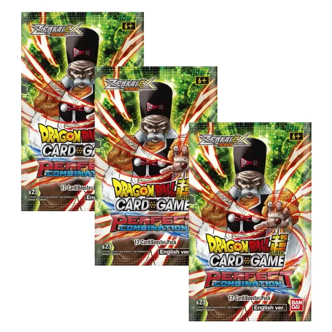 DBS TCG - Perfect Combination Booster Pack - Zenkai Ex Series