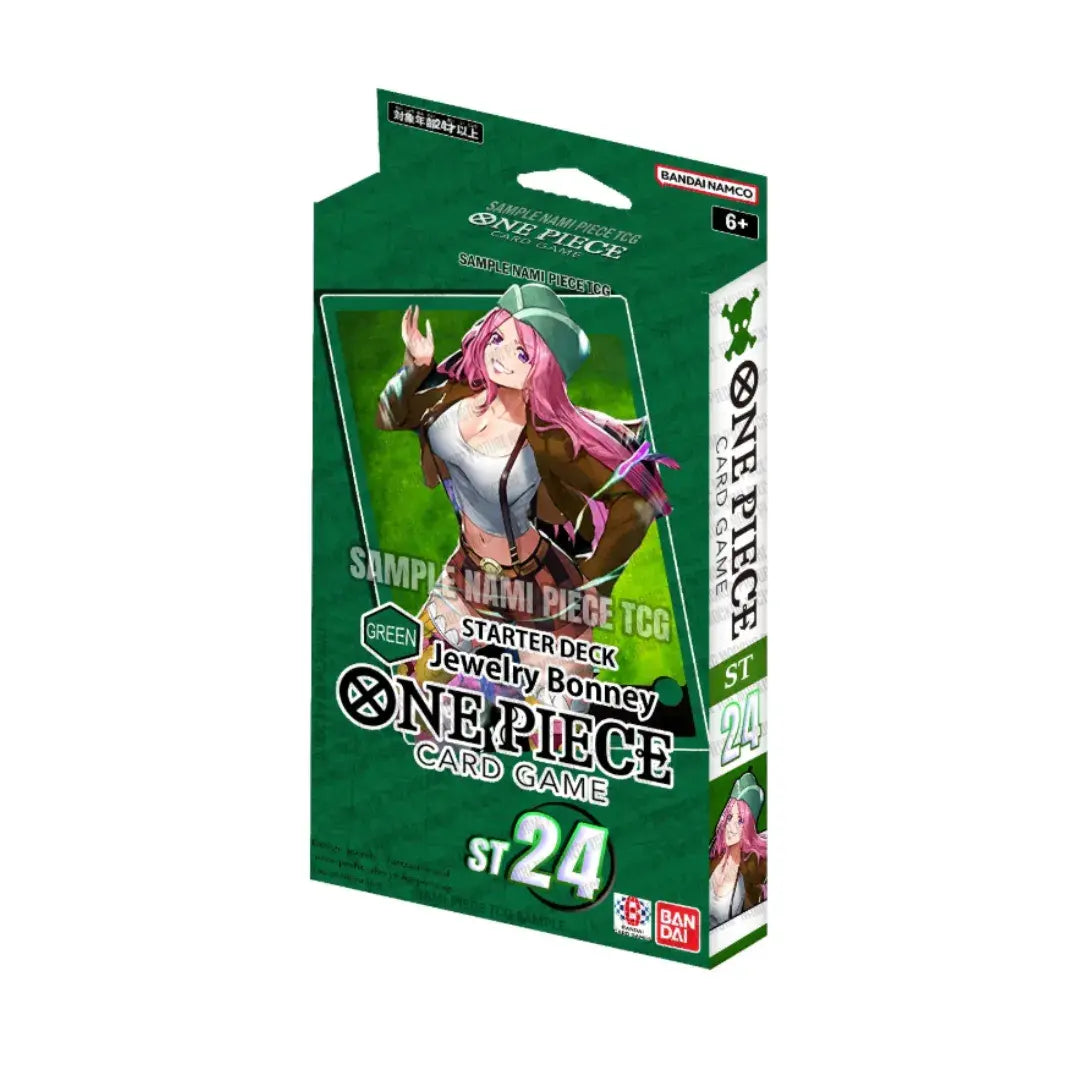 ONE PIECE TCG – Starter Deck Green Jewelry Bonney ST24 | Mazo de Inicio Oficial