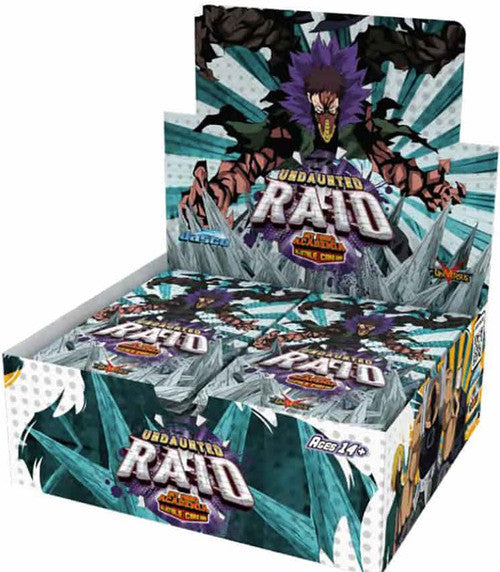 My Hero Academia TCG: Undaunted Raid 1ST Edition Booster Box