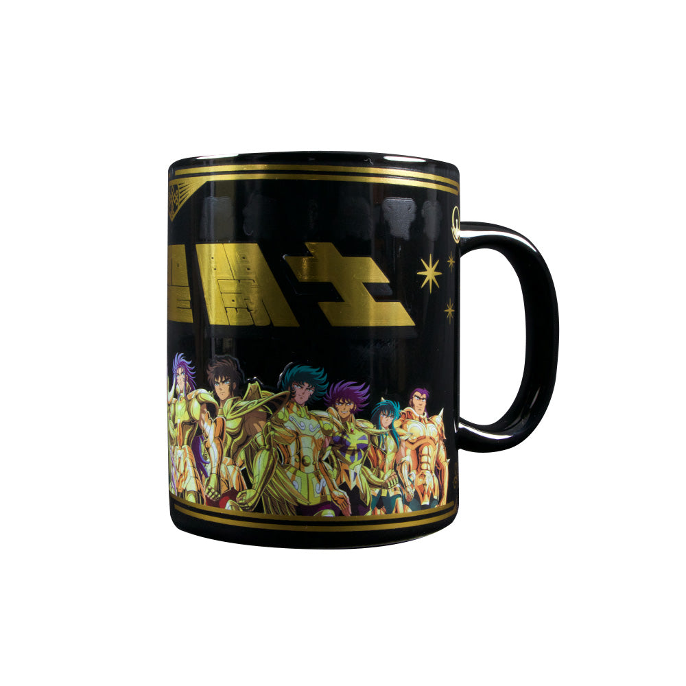 GEEK INDUSTRY TAZA JUMBO - CABALLEROS DEL ZODIACO ARMADURA DORADA