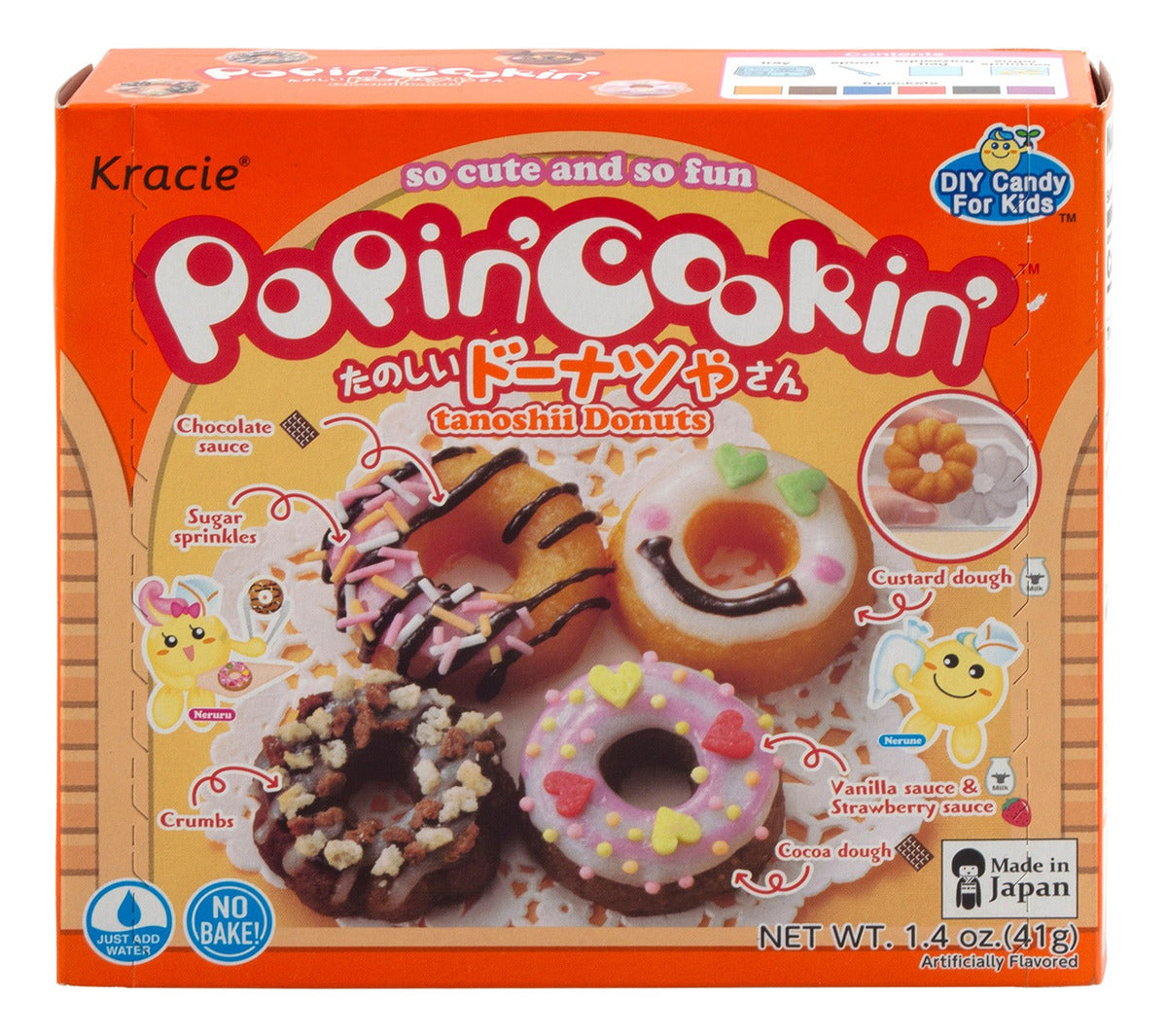 ASIAN SNACKS - KRACIE CREA MINI DONAS 41 G