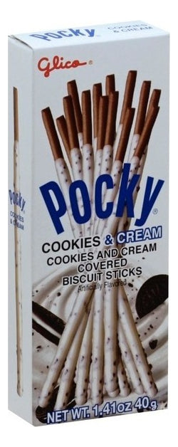 ASIAN SNACKS - POCKY COOKIES & CREAM 40 G