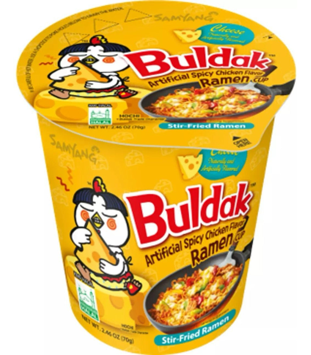 RAMEN COREANO - BULDAK FIDEO INSTANTANEO CUP PICANTE 70 G