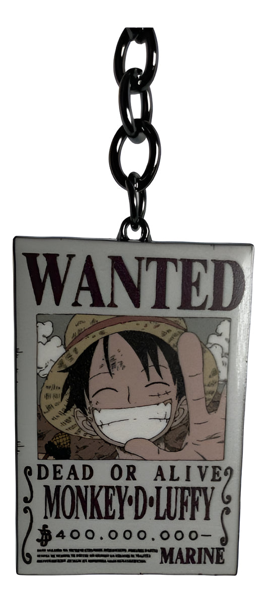 GEEK INDUSTRY LLAVERO - CARTEL DE RECOMPENSA MONKEY D. LUFFY - ONE PIECE