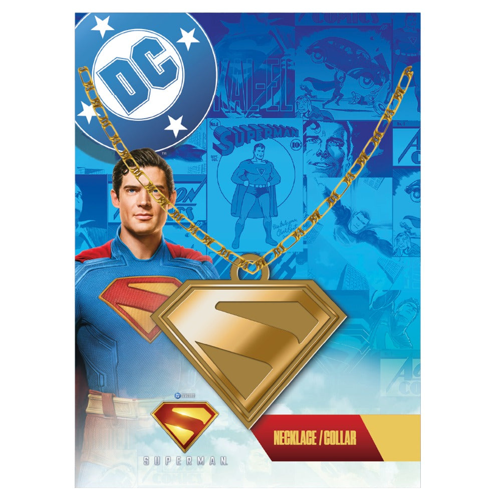 GEEK INDUSTRY - COLLAR SUPERMAN ACERO INOXIDABLE - DC