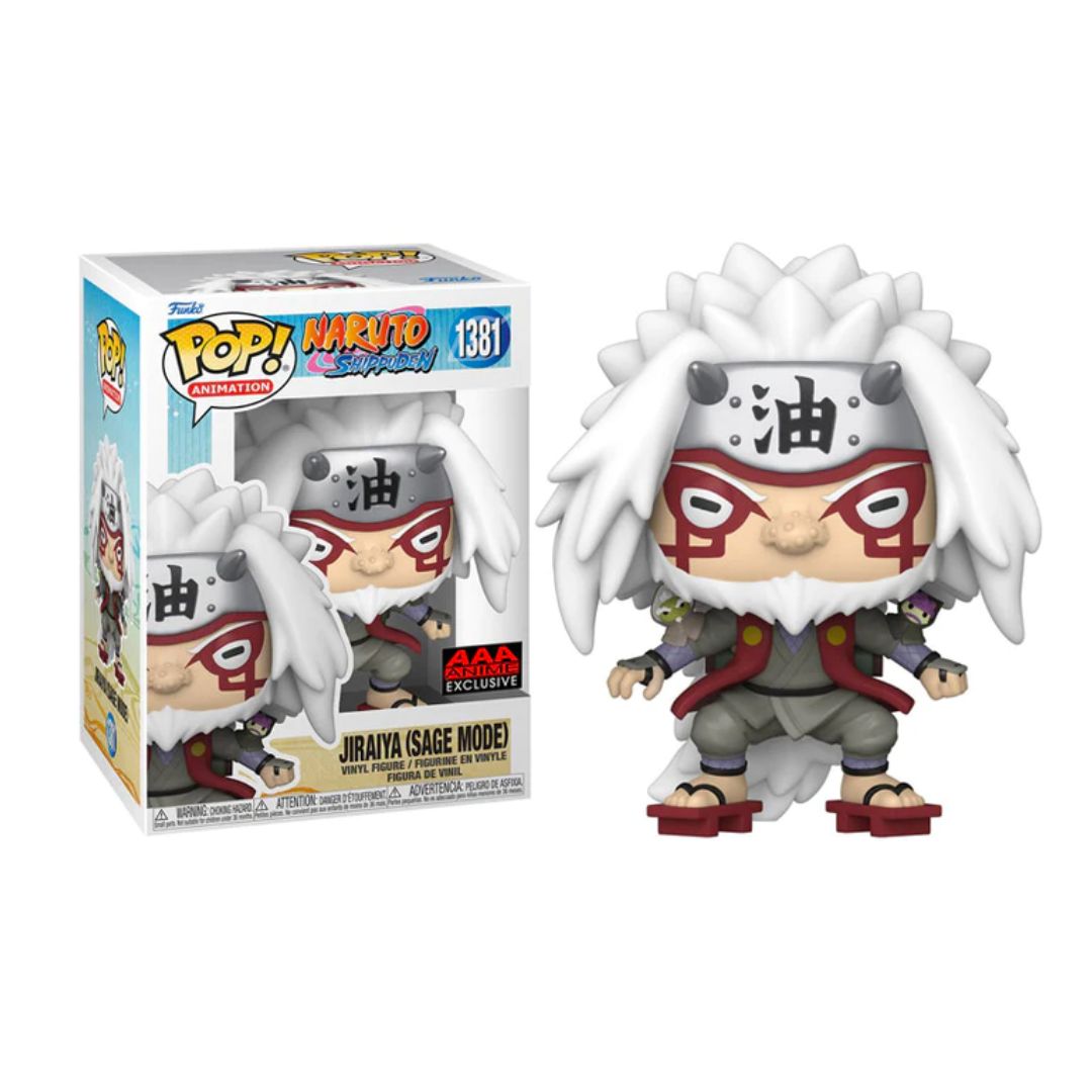 Preventa Funko Pop Jiraiya Sage Mode 1381 AAA Exclusive Naruto