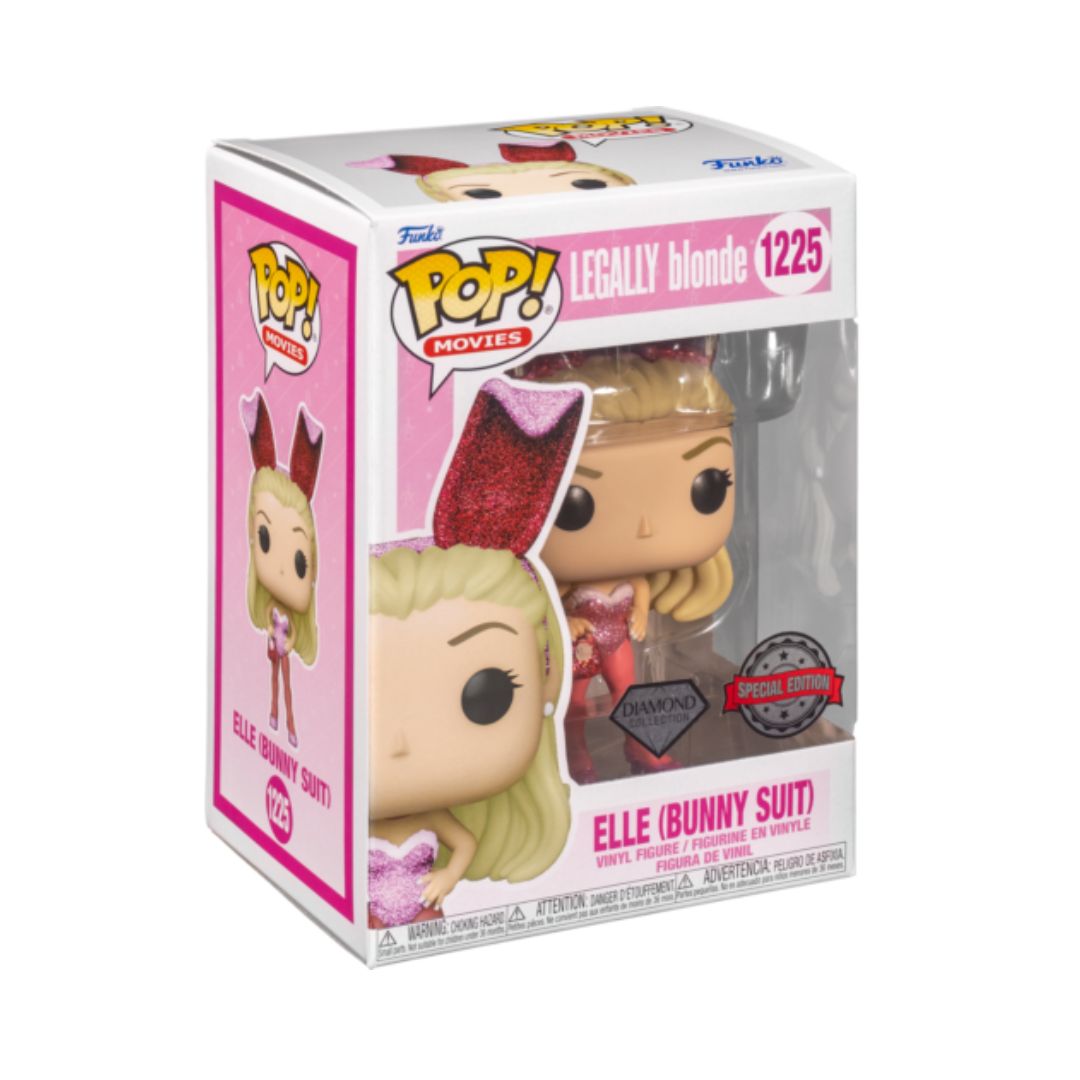 Funko Pop Elle Bunny Suit Diamond SE 1225 Legally Blonde