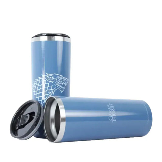 Termo Acero Inoxidable Juego de Tronos Casa Stark