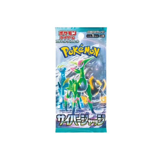 POKEMON TCG JAPON CYBER JUDGE SV5M BOOSTER PACK 5 CARTAS