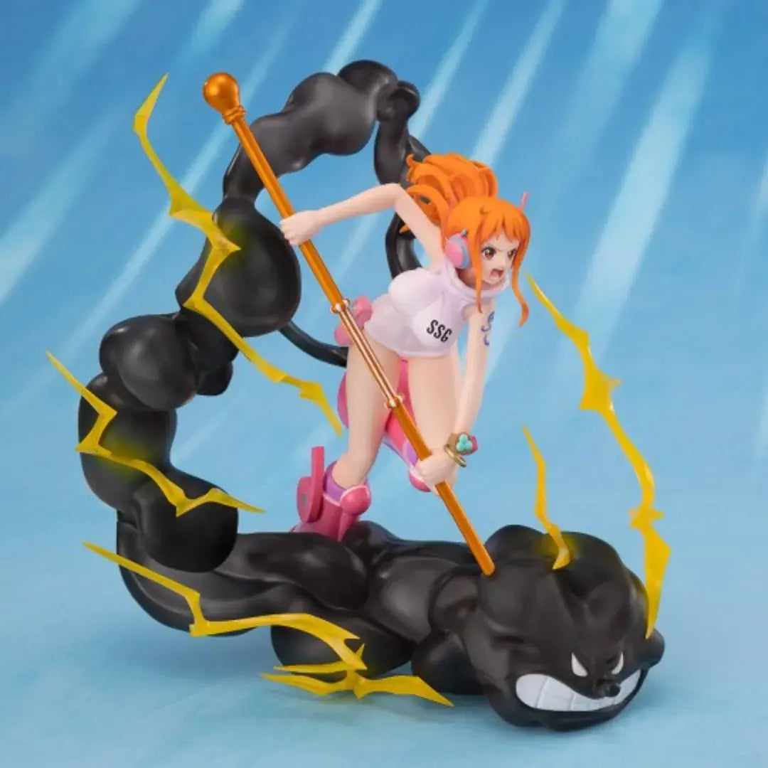 Figuarts ZERO Extra Battle Nami – Estatua de Colección One Piece (Bandai Tamashii Nations)