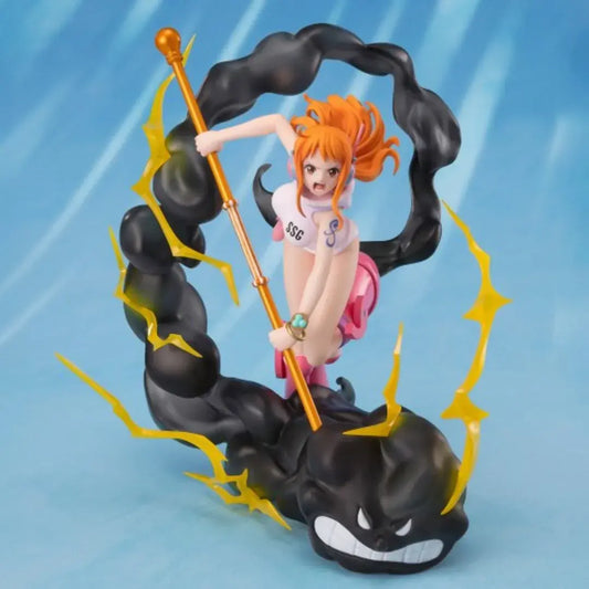 Figuarts ZERO Extra Battle Nami – Estatua de Colección One Piece (Bandai Tamashii Nations)