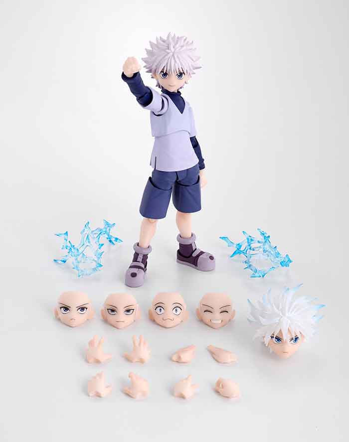 TAMASHII NATIONS S.H.FIGUARTS - KILLUA ZOLDYCK - HUNTER X HUNTER