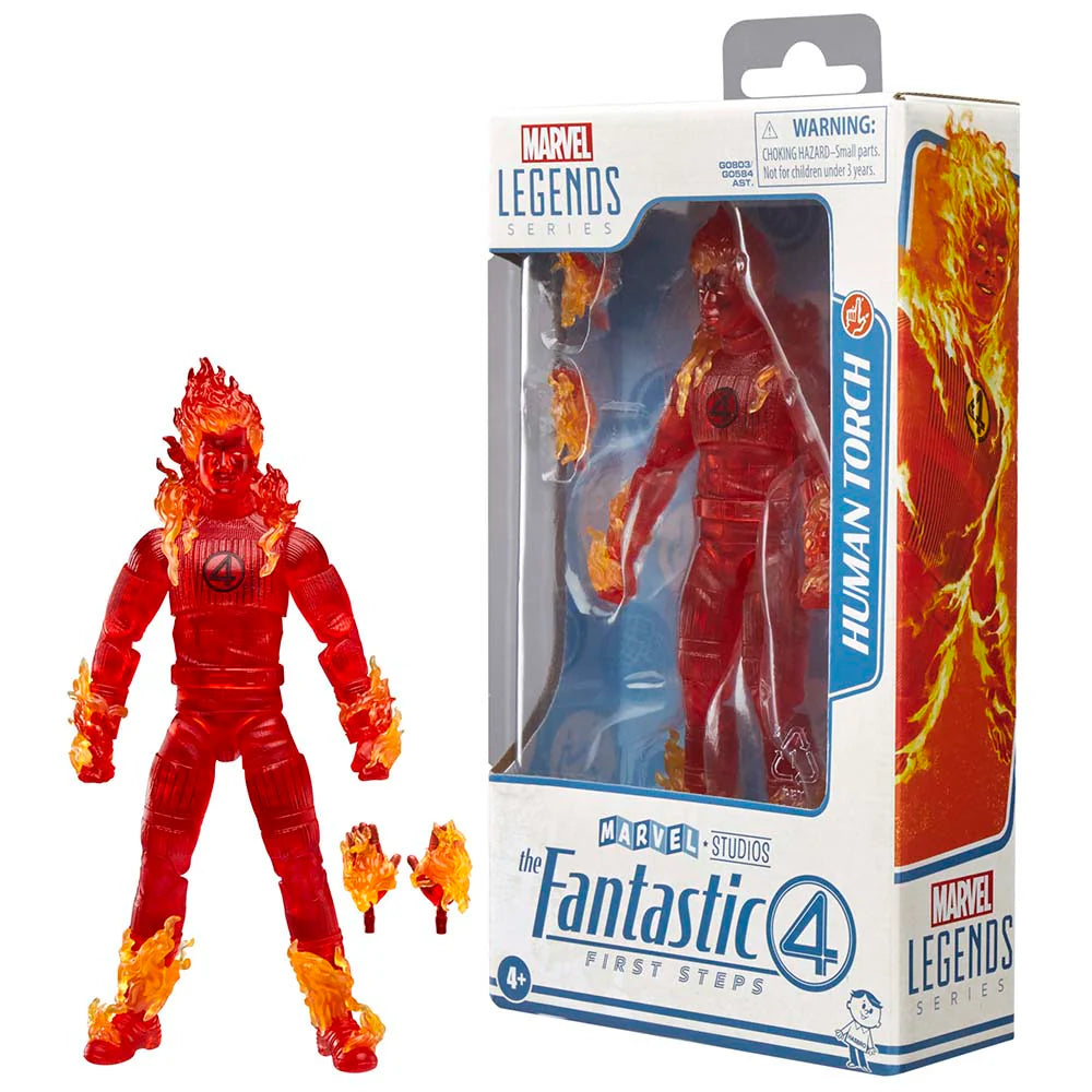 MARVEL LEGENDS - HUMAN TORCH - THE FANTASTIC FOUR