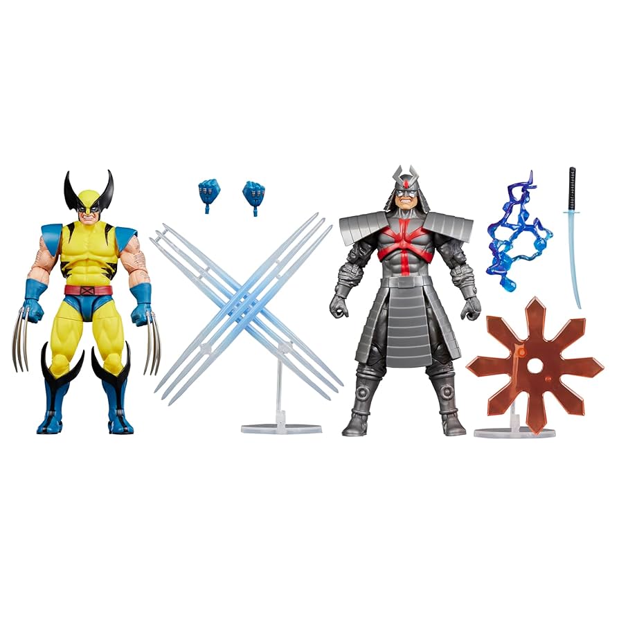 MARVEL LEGENDS - WOLVERINE VS SILVER SAMURAI - GAMERVERSE WOLVERINE