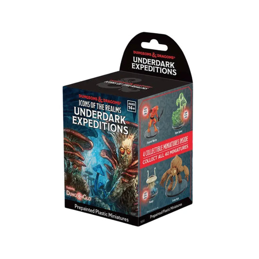 D&amp;D Icons of the Realms – Underdark Expeditions Booster Brick | Figuras Coleccionables Oficiales