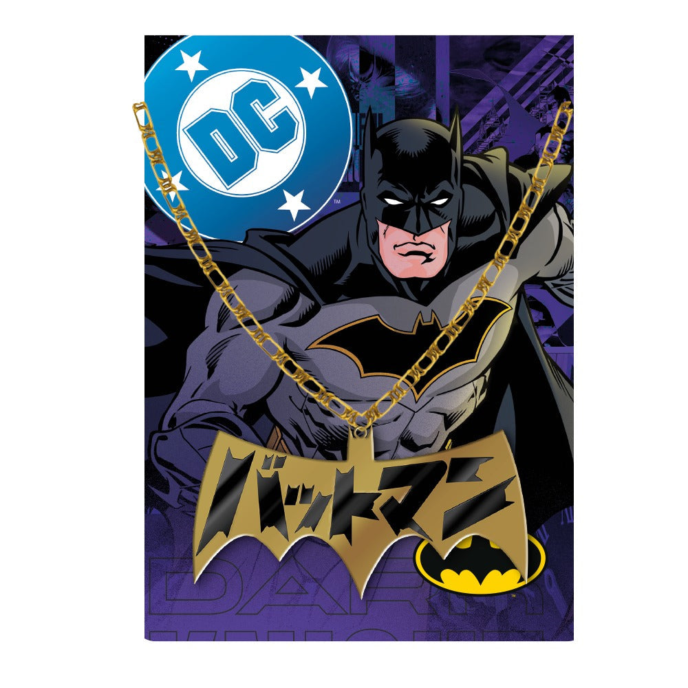 GEEK INDUSTRY - COLLAR BATMAN KANJI ACERO INOXIDABLE - DC