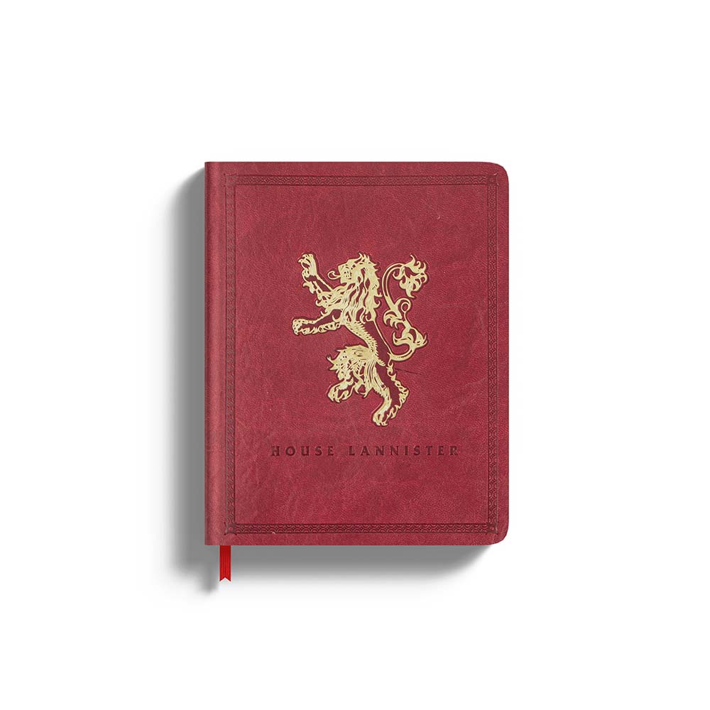 Geek Industry - Notebook House Lannister - Game Of Thrones