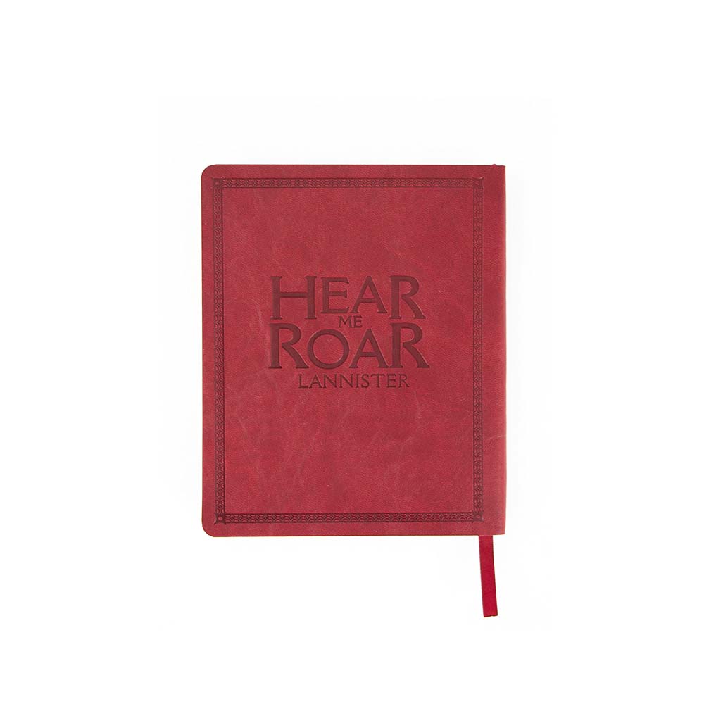 Geek Industry - Notebook House Lannister - Game Of Thrones