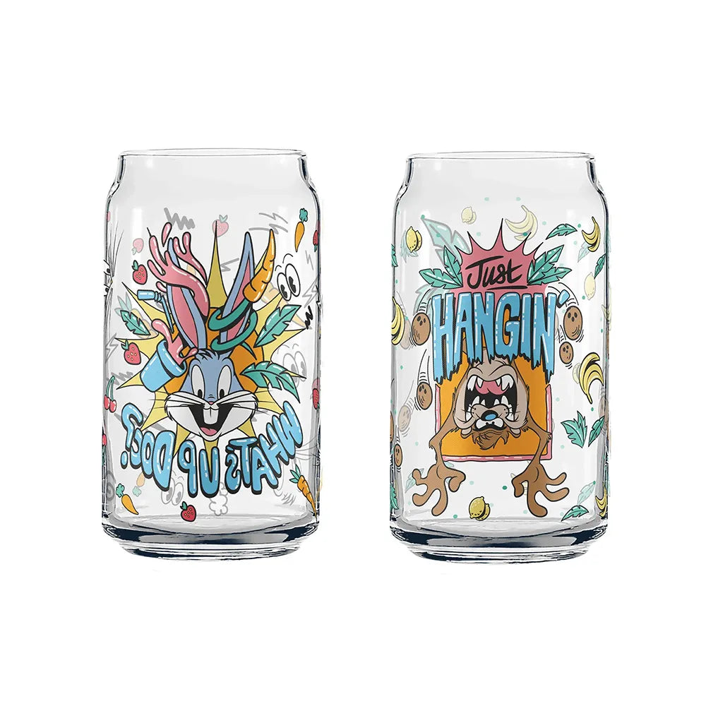 Vasos De Cristal - Looney Tunes 90'S - 4 Pack - Looney Toones