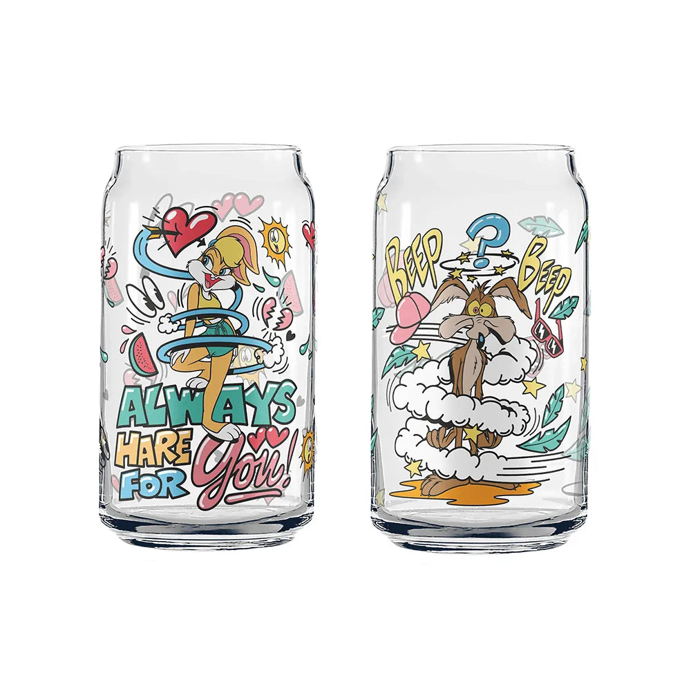 Vasos De Cristal - Looney Toones Classic - 4 Pack - Looney Toones