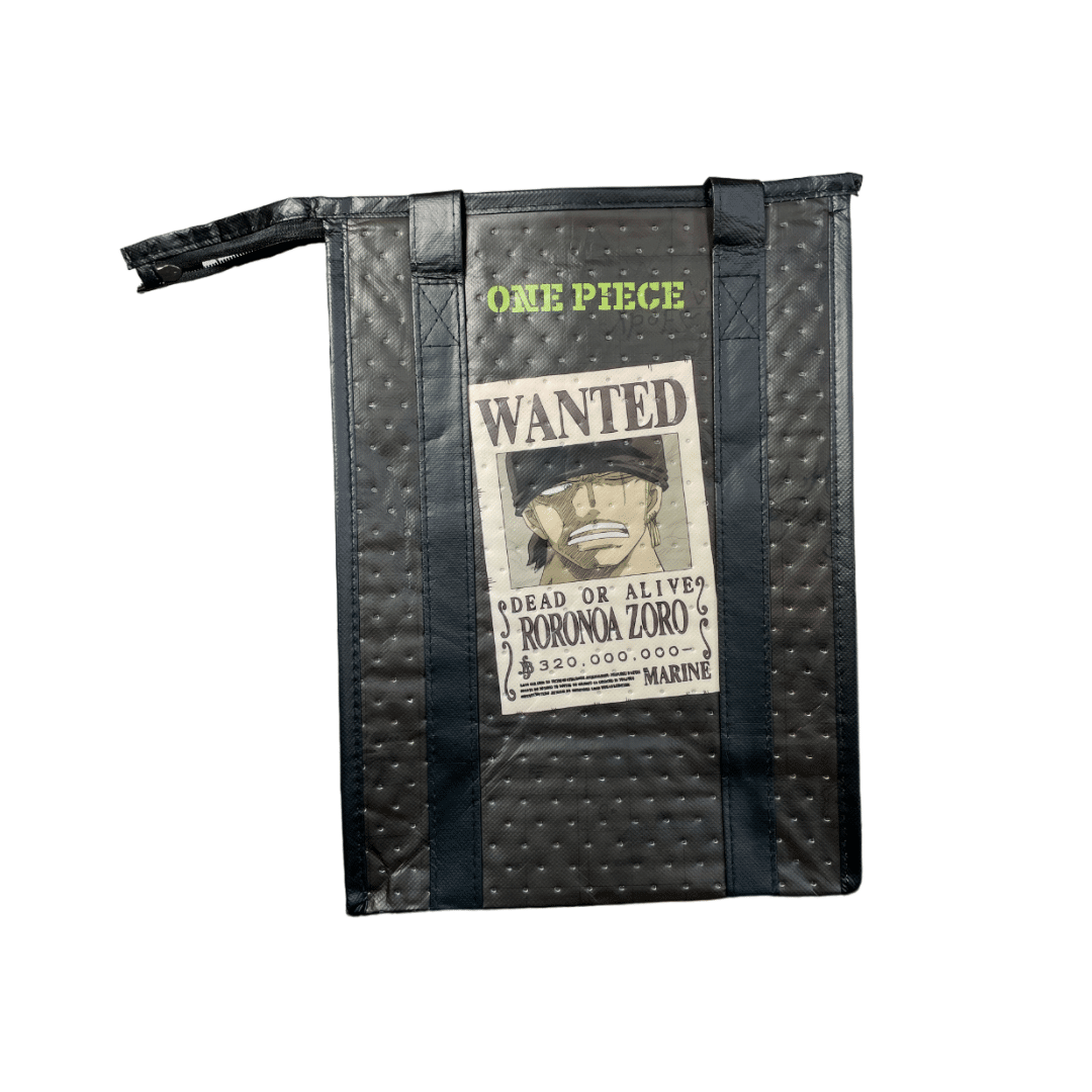 Geek Industry - Bolsa de Almuerzo Cartel De Recompensa De Zoro - One Piece