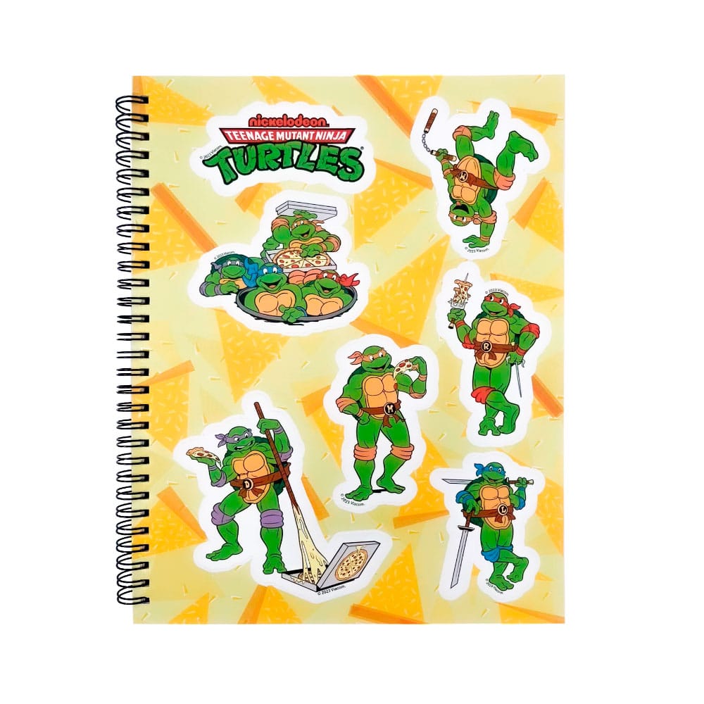 Geek Industry - Libreta Profesional Tortugas Ninja Rayado - TMNT