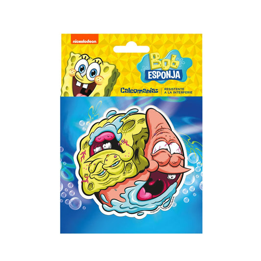 Geek Industry Stickers Decorativos - Bob Esponja y Patricio - Nickelodeon
