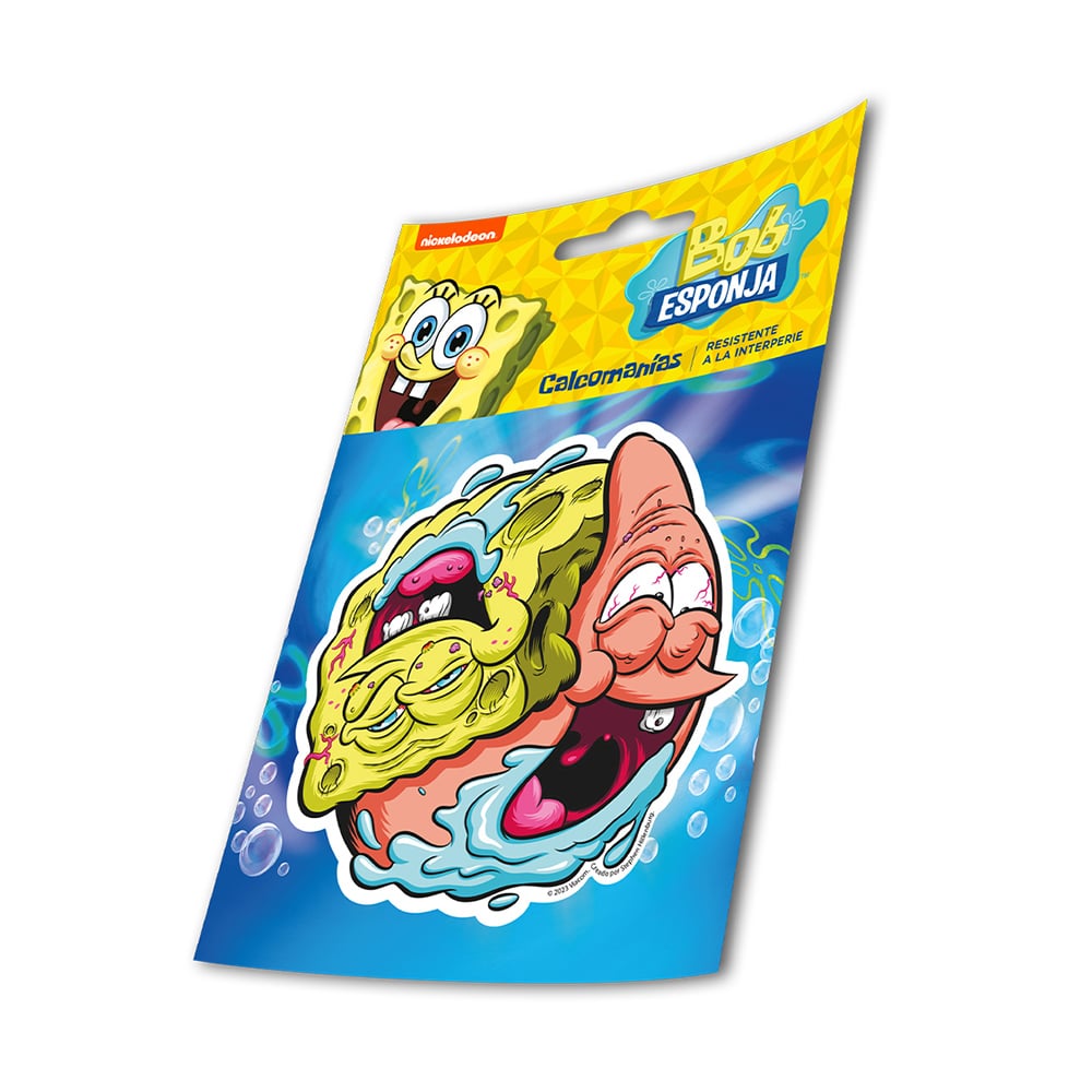 Geek Industry Stickers Decorativos - Bob Esponja y Patricio - Nickelodeon