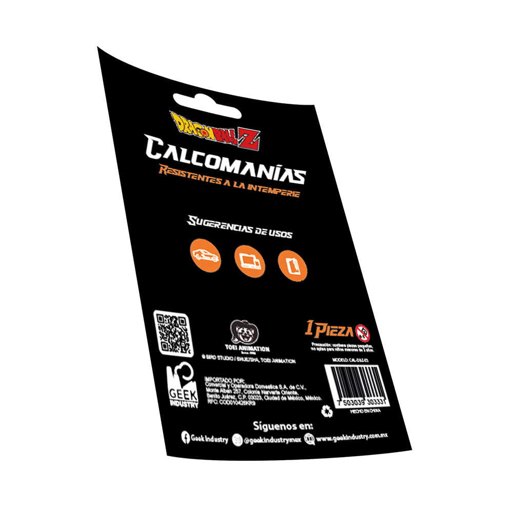 Geek Industry - Stickers Decorativos Esferas Del Dragon - DBZ