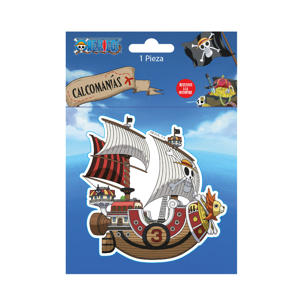 GEEK INDUSTRY - GOING MERRY SHIP STICKERS DECORATIVOS ONE PIECE