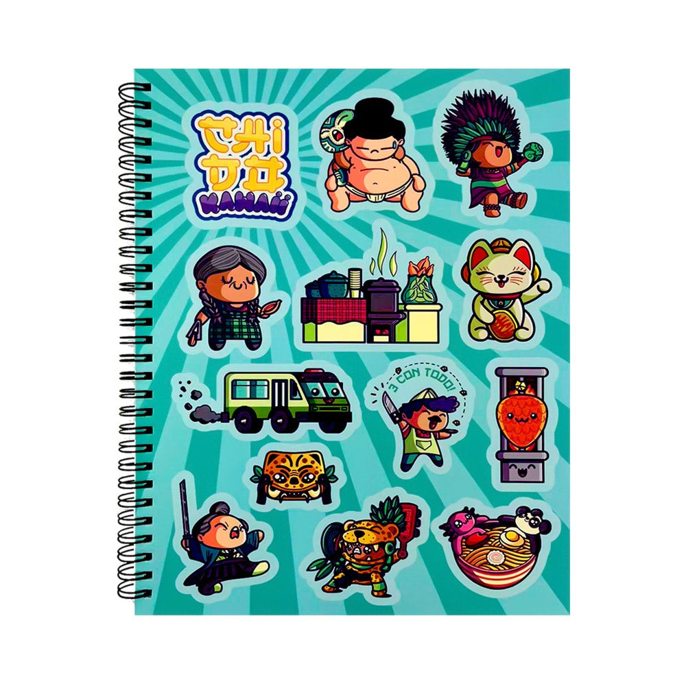 Geek Industry - Libreta Profesional Kawaii Raya