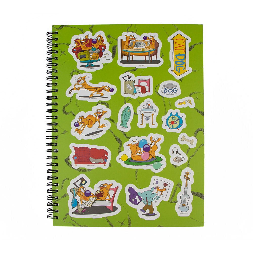 Geek Industry - Libreta Profesional Catdog Rayado - Nickelodeon