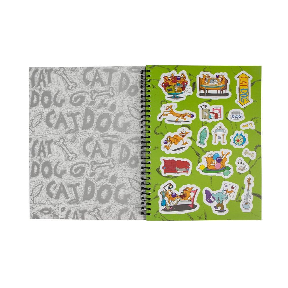 Geek Industry - Libreta Profesional Catdog Rayado - Nickelodeon