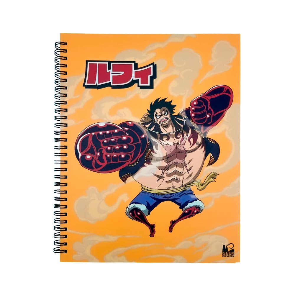 Geek Industry - Libreta Profesional Monkey D. Luffy Gear 4 Rayado - One Piece