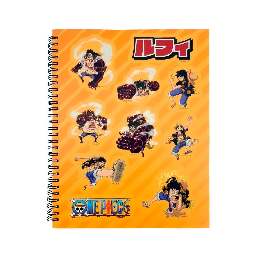 Geek Industry - Libreta Profesional Monkey D. Luffy Gear 4 Rayado - One Piece