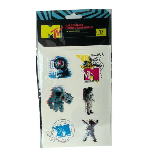 Calcomanías de tatuajes temporales Hidrotransferible de MTV I