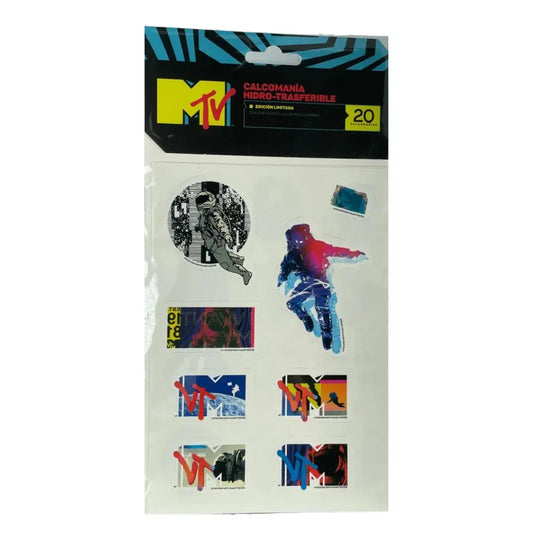 Calcomanías de tatuajes temporales Hidrotransferible de MTV II