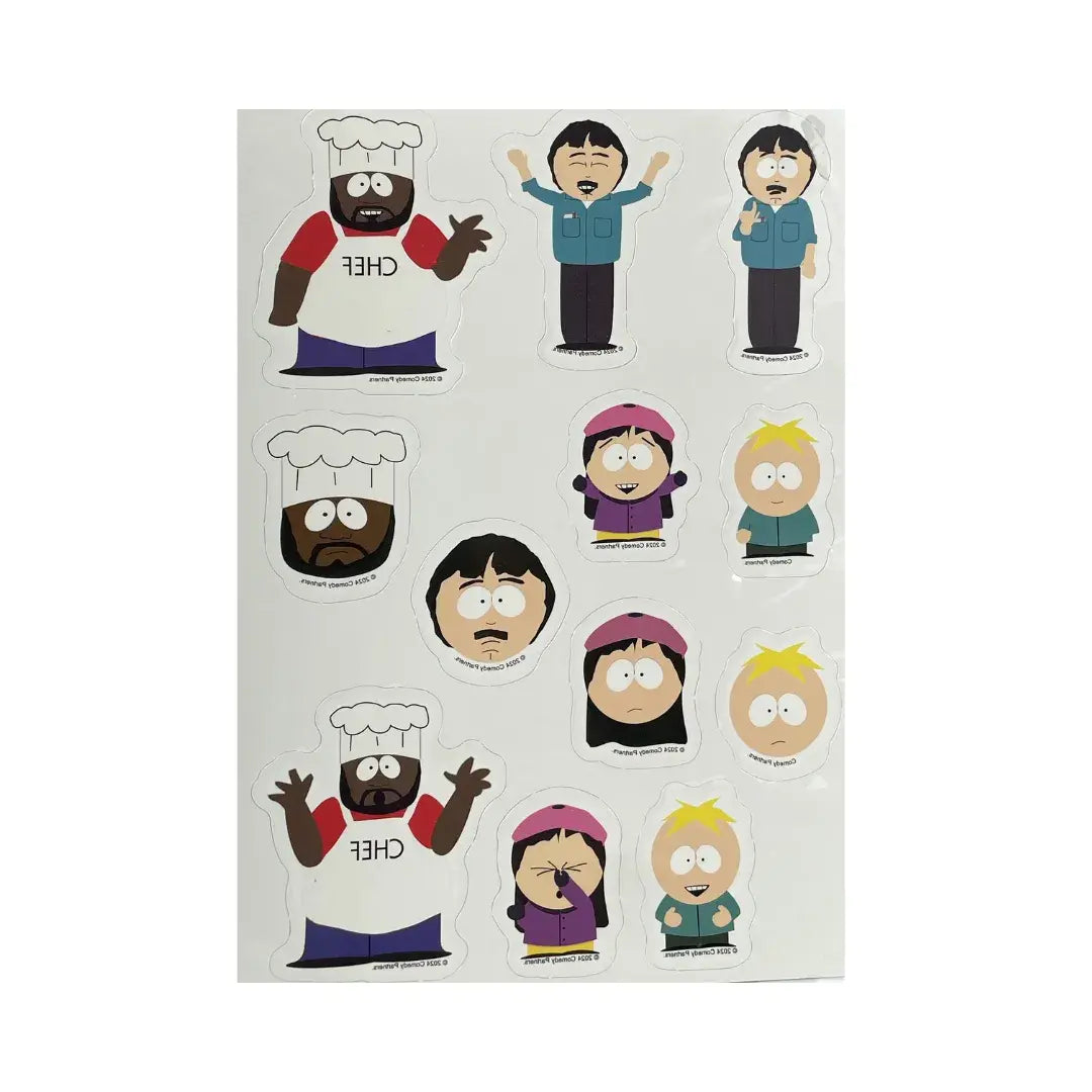Calcomanías de tatuajes temporales Hidrotransferible de South Park
