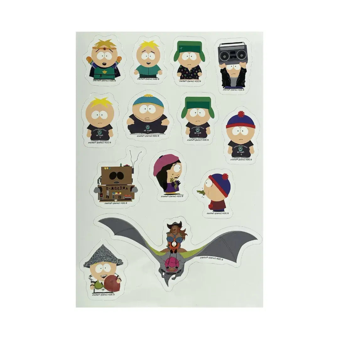 Calcomanías de tatuajes temporales Hidrotransferible de South Park II
