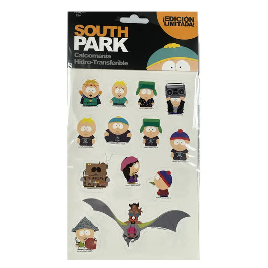 Calcomanías de tatuajes temporales Hidrotransferible de South Park II