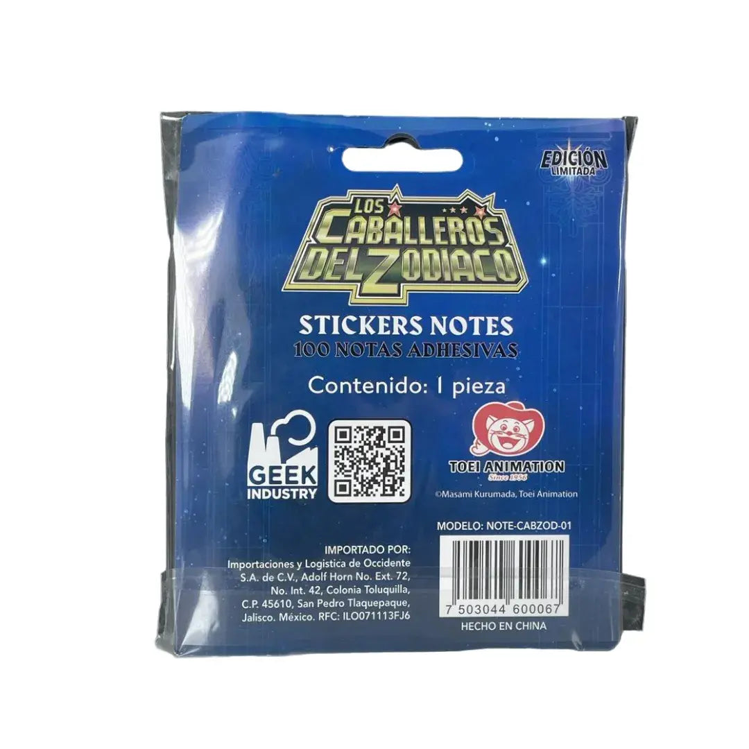 100 Notas Tipo Post It Saint Seiya Seiya De Pegaso - Caballeros Del Zodiaco